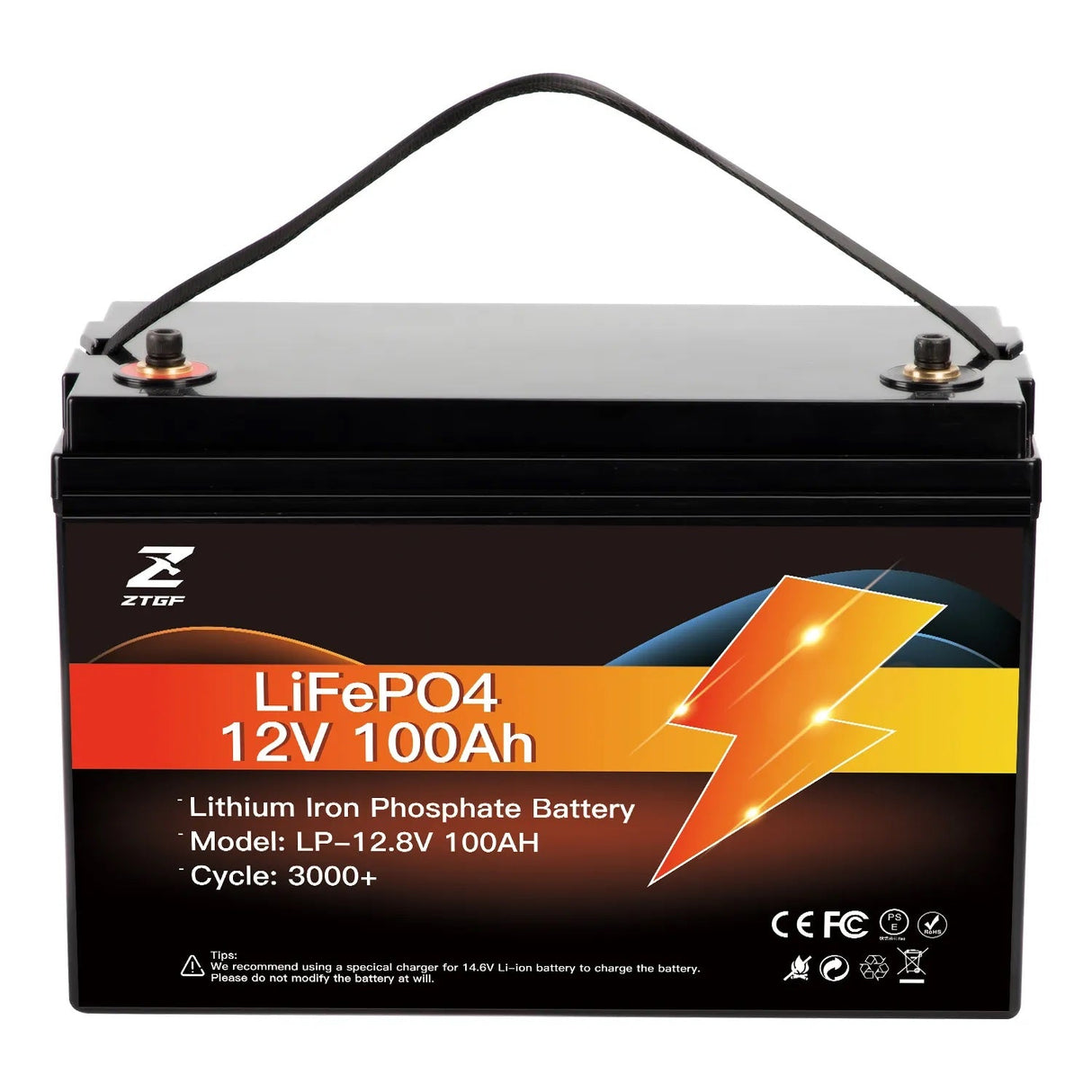 Акумуляторна батарея 12V/100AH LiFePO4 - BRAM Energy