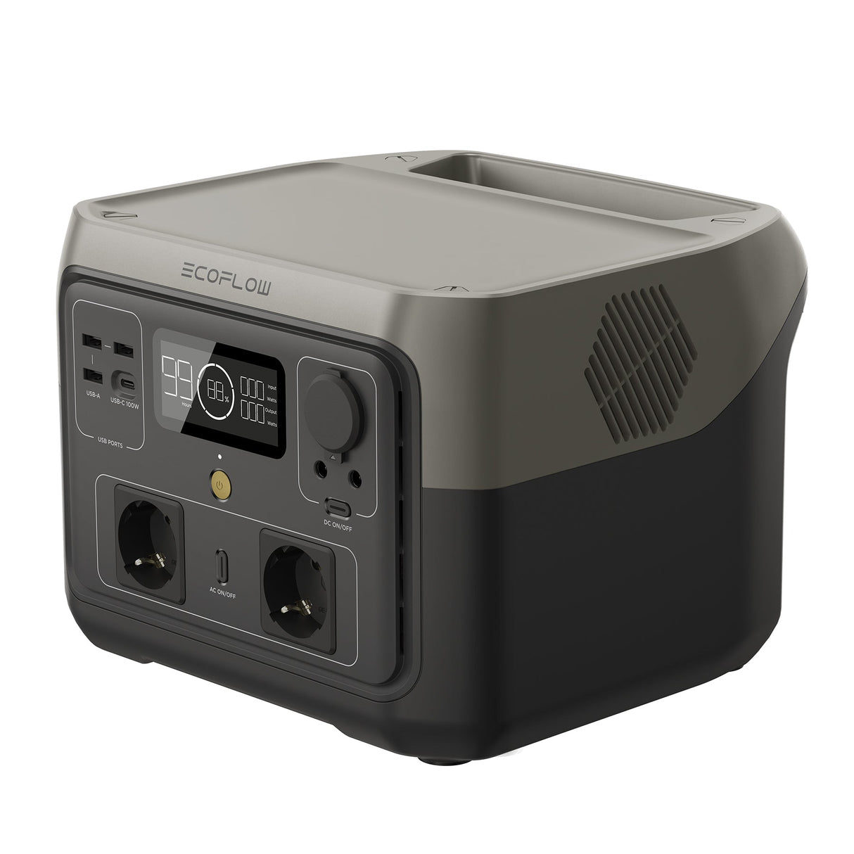 Зарядна станція EcoFlow RIVER 2 Max (512 Вт·год) - BRAM Energy